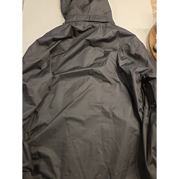 Oobe Black Hooded Jacket Size Large BMW On The Sleeve - Picture 6 of 7